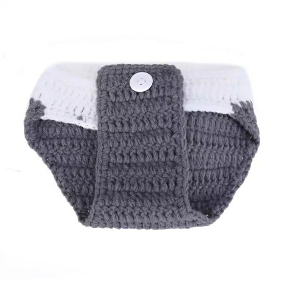 Crochet 2pcs/Set Newborn Photography Props - Picture 2 of 8